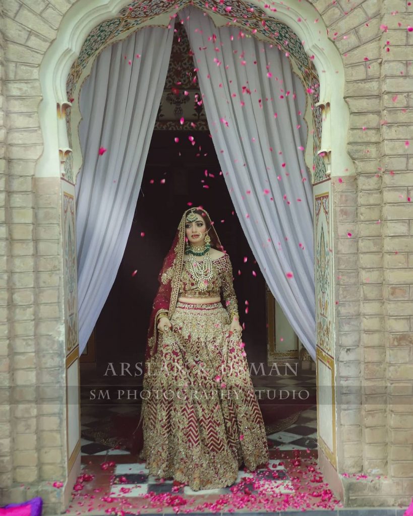 Samsara Couture House Bridal Attire Featuring Nawal Saeed