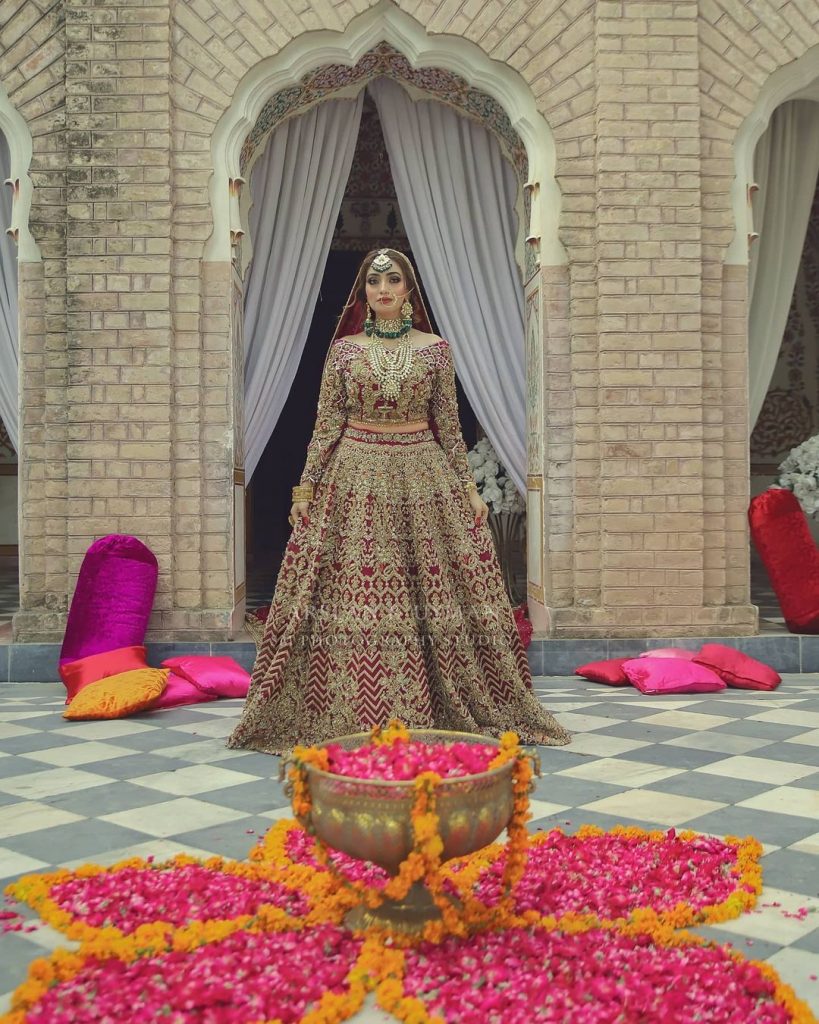 Samsara Couture House Bridal Attire Featuring Nawal Saeed