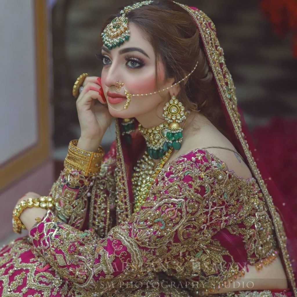 Samsara Couture House Bridal Attire Featuring Nawal Saeed