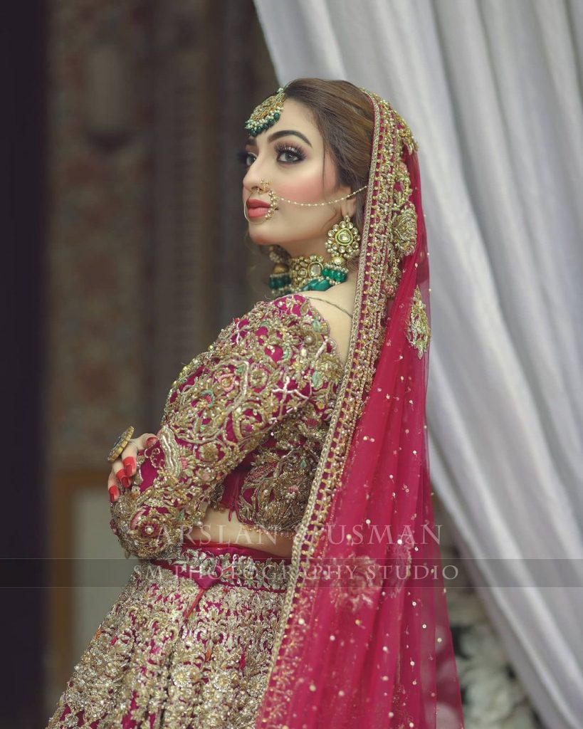 Samsara Couture House Bridal Attire Featuring Nawal Saeed