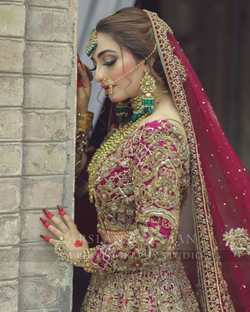 Samsara Couture House Bridal Attire Featuring Nawal Saeed