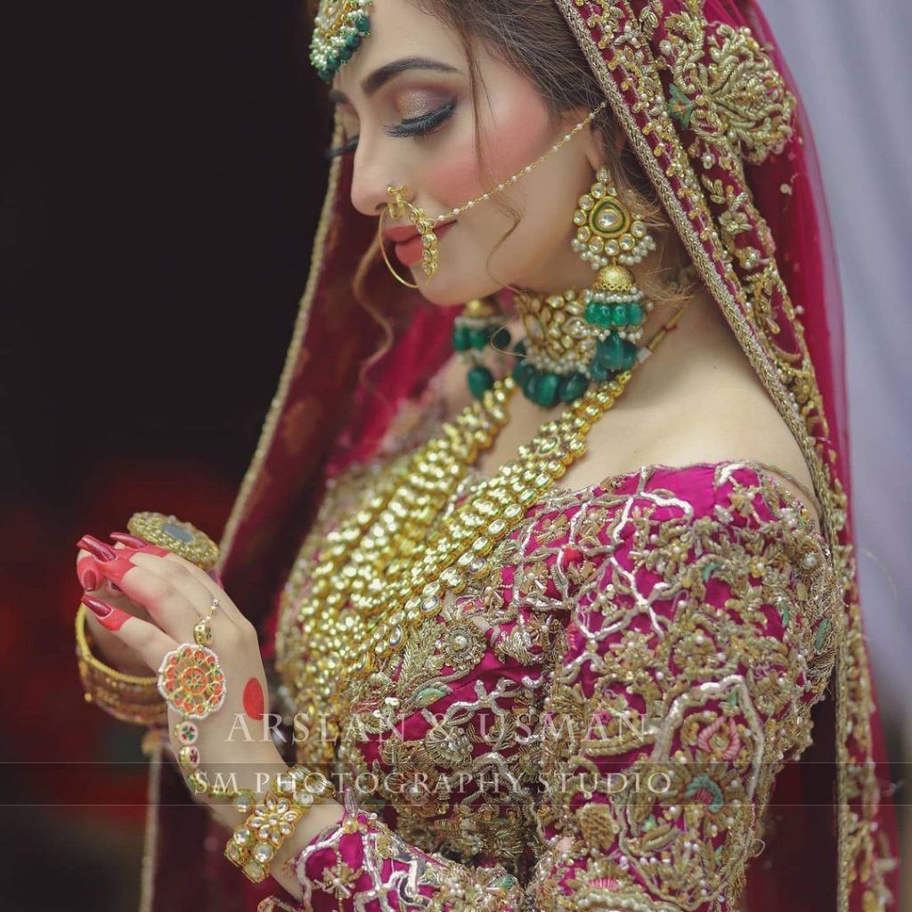 Samsara Couture House Bridal Attire Featuring Nawal Saeed