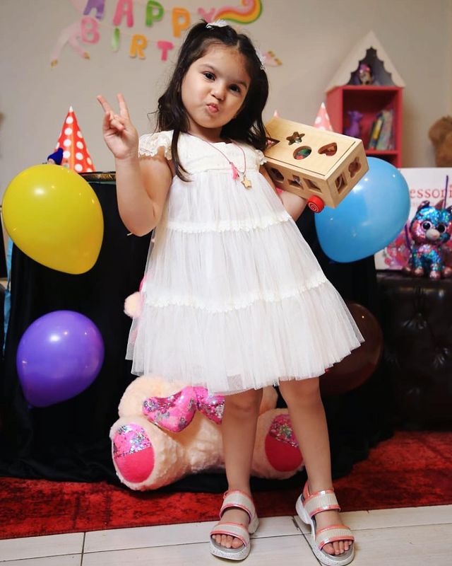 Noman Habib Celebrated Daughter's First Birthday