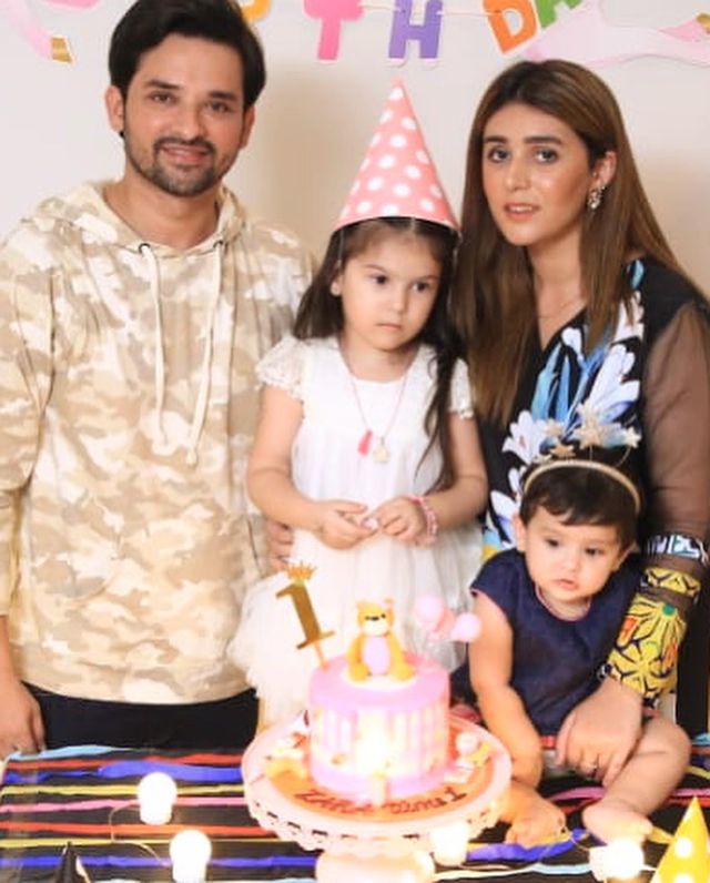 Noman Habib Celebrated Daughter's First Birthday