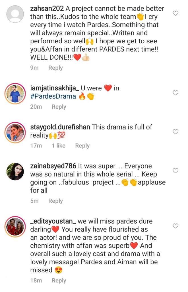 Public is Ecstatic With Drama Serial Pardes’ Ending