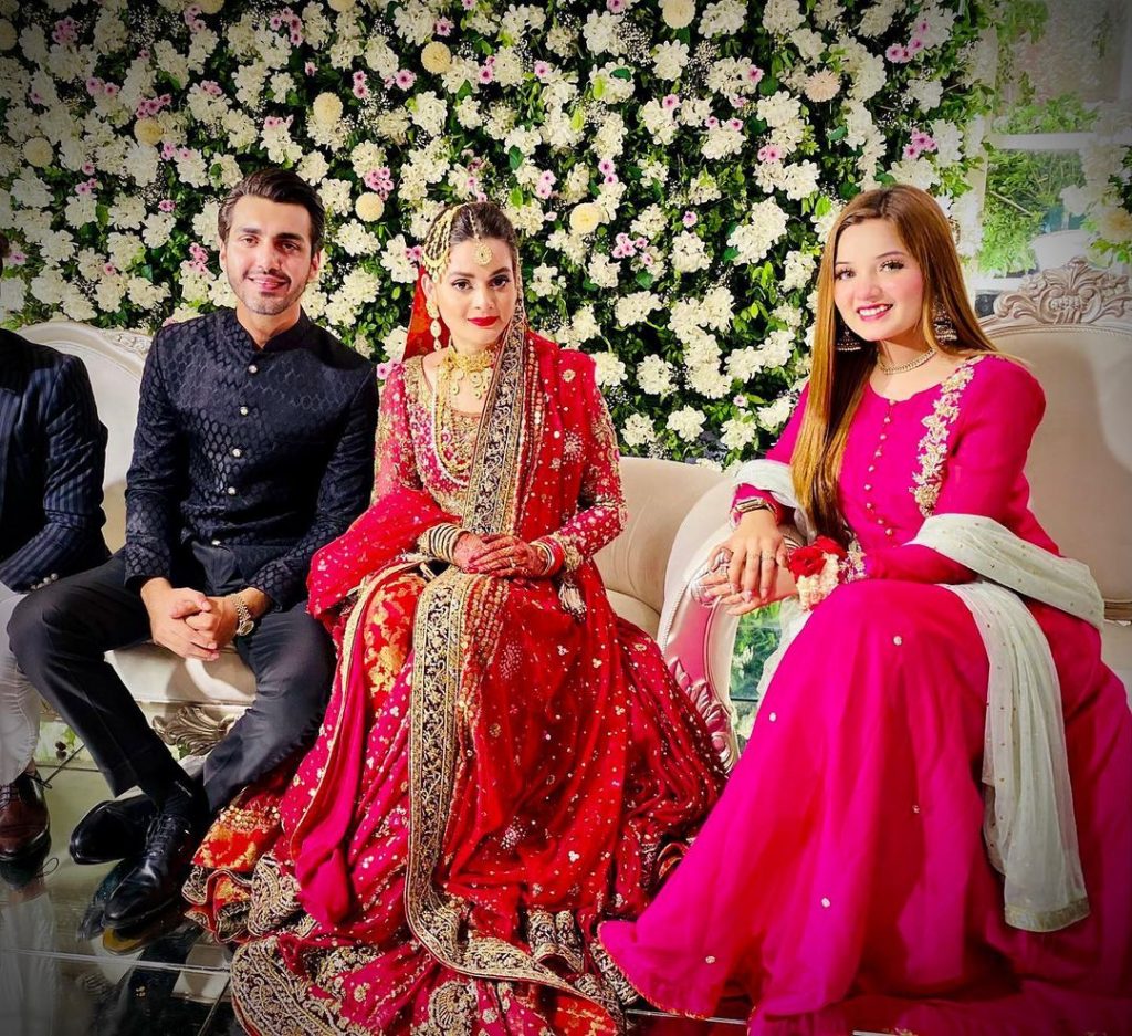 Adorable Clicks Of Rabeeca Khan From Minal And Ahsan's Wedding