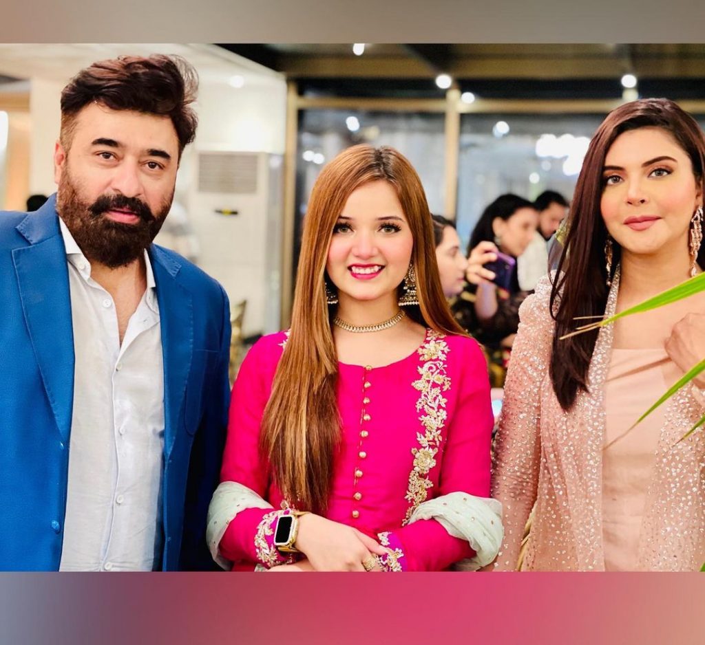 Adorable Clicks Of Rabeeca Khan From Minal And Ahsan's Wedding