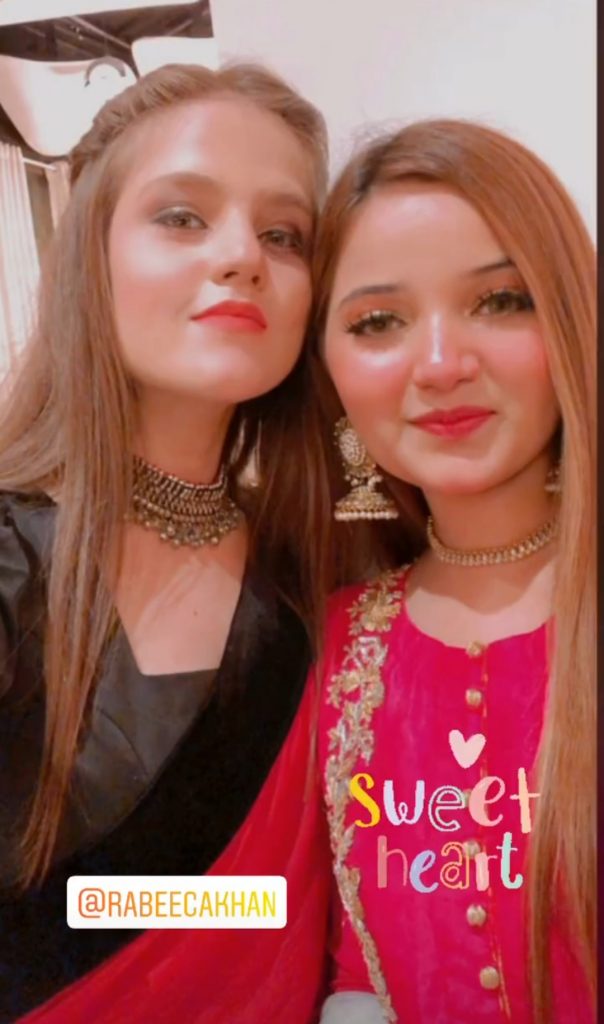 Adorable Clicks Of Rabeeca Khan From Minal And Ahsan's Wedding