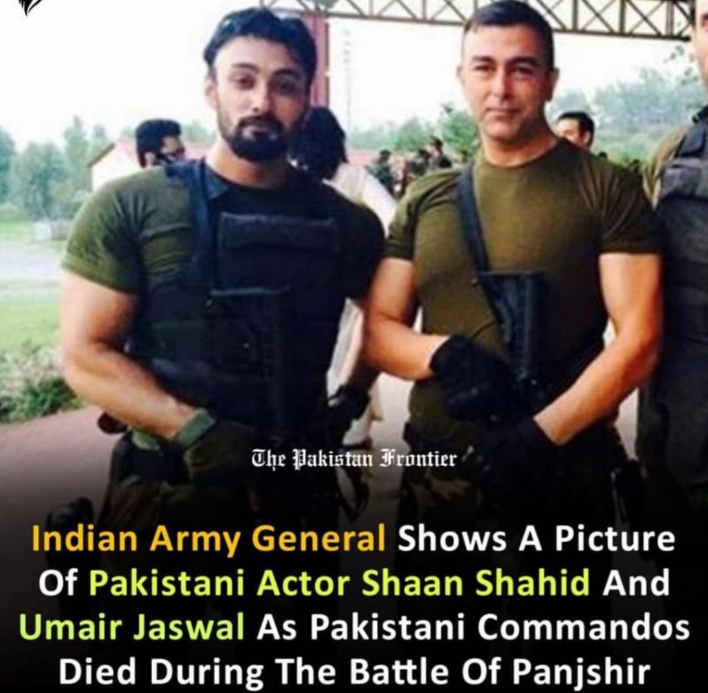 Indian General Confuses Shaan Shahid & Umair Jaswal As Martyred Pak Army Officers