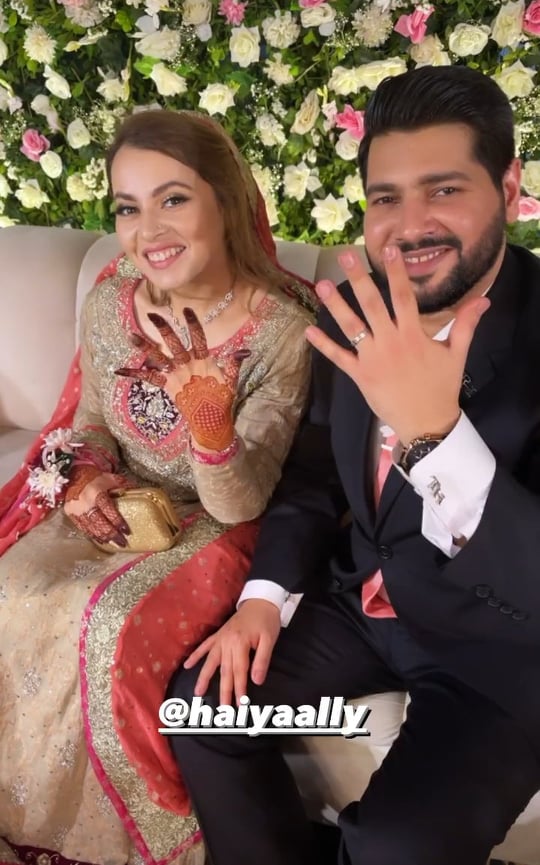 Engagement Ceremony Of Shagufta Ejaz’s Daughter- Exclusive Pictures