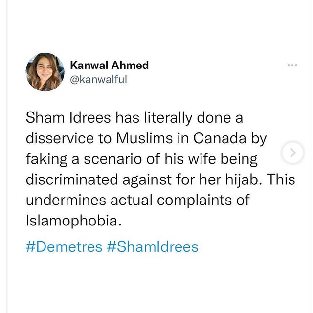Sham Idrees Under Fire For Wrongful Accusations