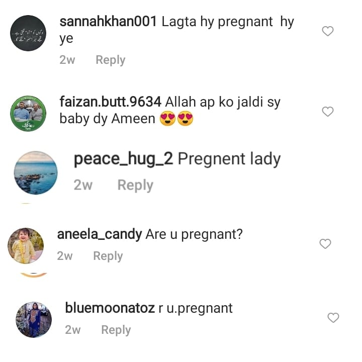 Netizens Speculate About Zara Noor Abbas' Pregnancy