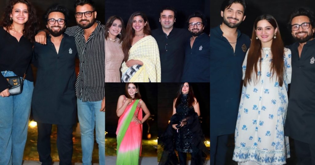 Celebrities Spotted At Asim Jofa's Ishq E NauBahar Song Launch