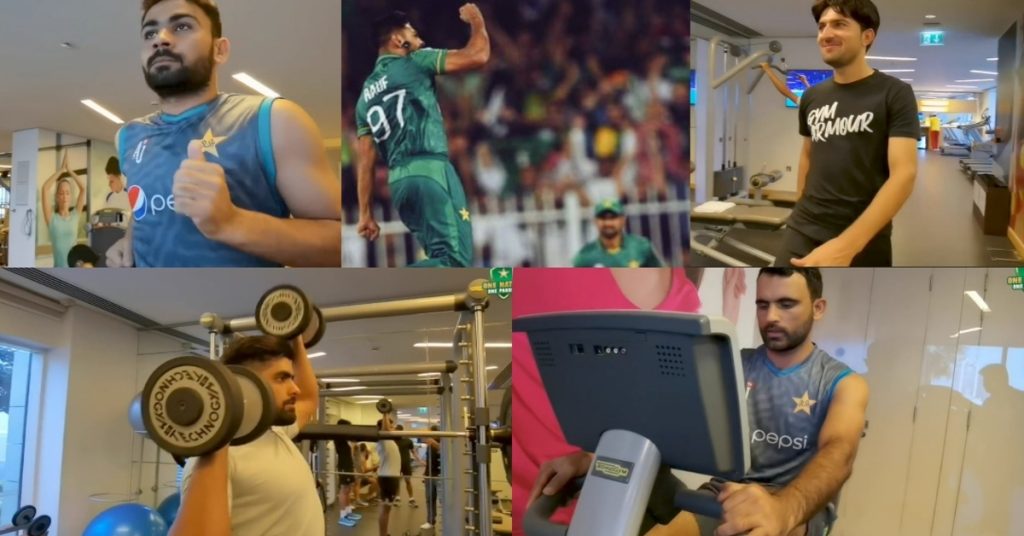 A Peek Into Fitness Regime of Pakistan Cricket Team in World Cup