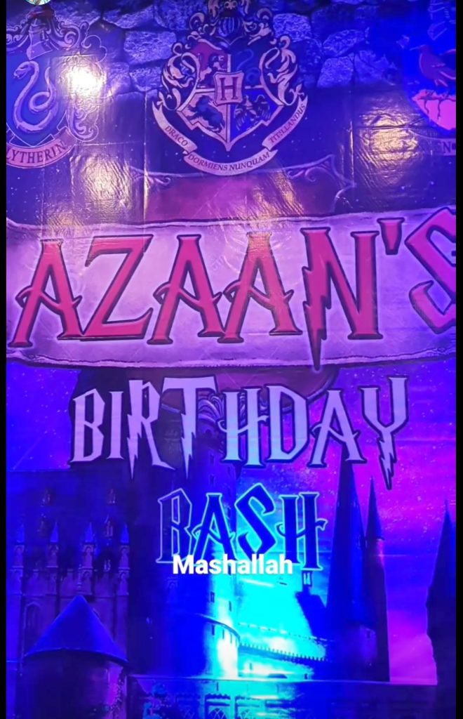 Grand Birthday Bash of Ahmad Ali Butt's Son Azaan