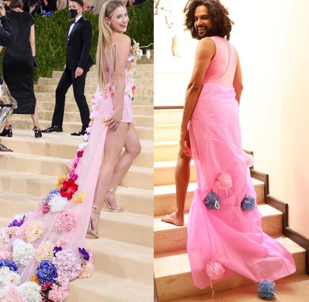 Ali Gul Pir & Mansha Pasha Recreate Famous Met Gala Look of Rihanna & ASAP Rocky