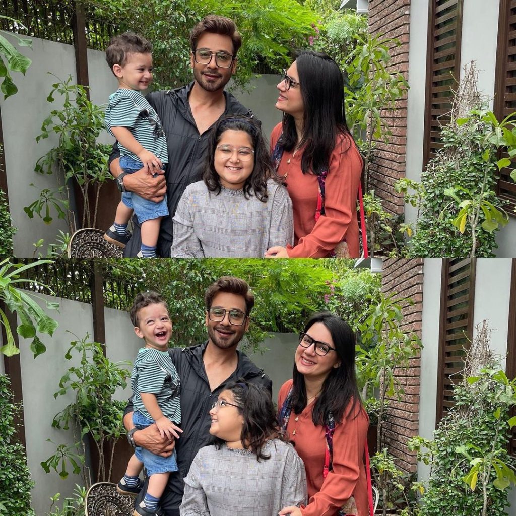 Sana Faysal Shares Adorable Snaps With Faysal Quraishi & Kids