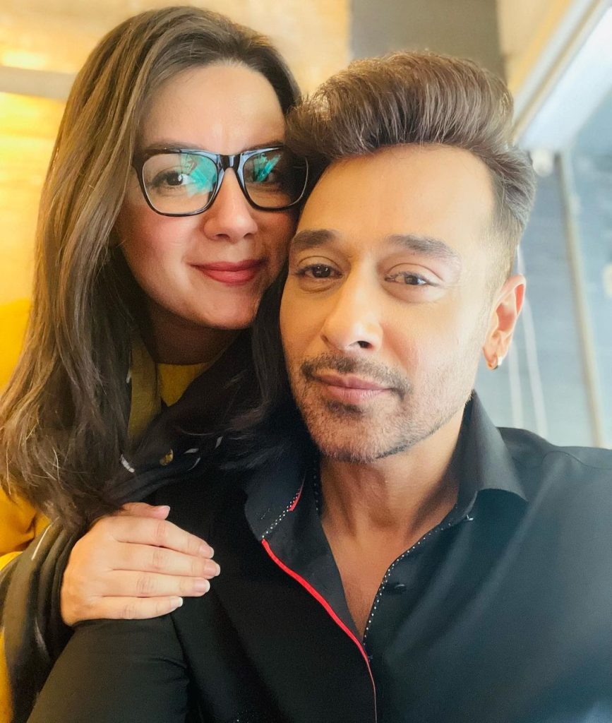 Faysal Qureshi Extends A Lovely Birthday Wish To His Wife