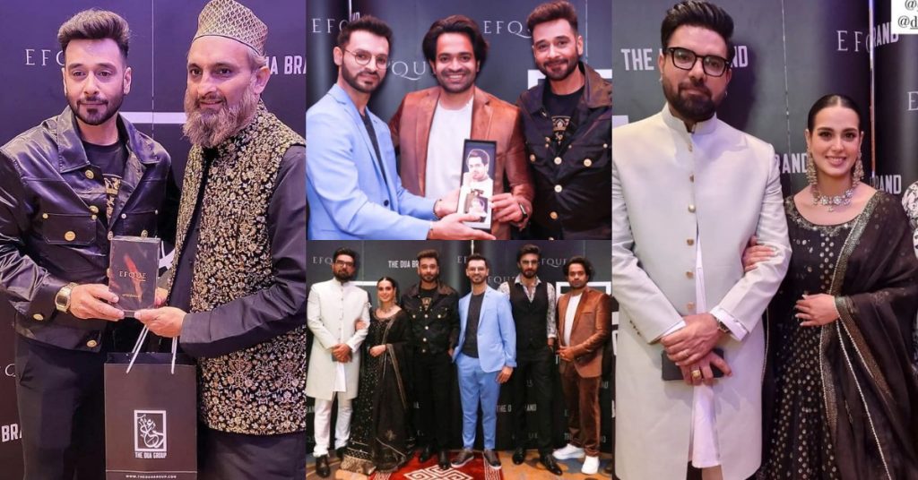 Faysal Quraishi's Fragrance Launch In Collabration With Dua Group