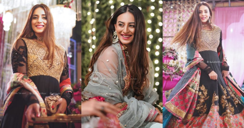 Actress Kinza Razzak Flaunts Ethereal Beauty At A Recent Wedding Event