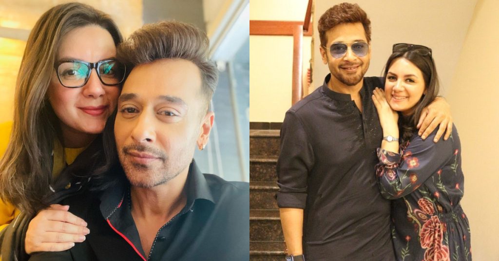 Faysal Qureshi Extends A Lovely Birthday Wish To His Wife