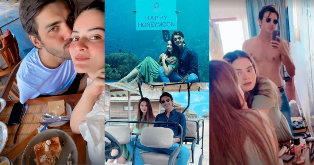 Beautiful Clicks From Minal Khan And Ahsan Mohsin Ikram’s Honeymoon – Day 4