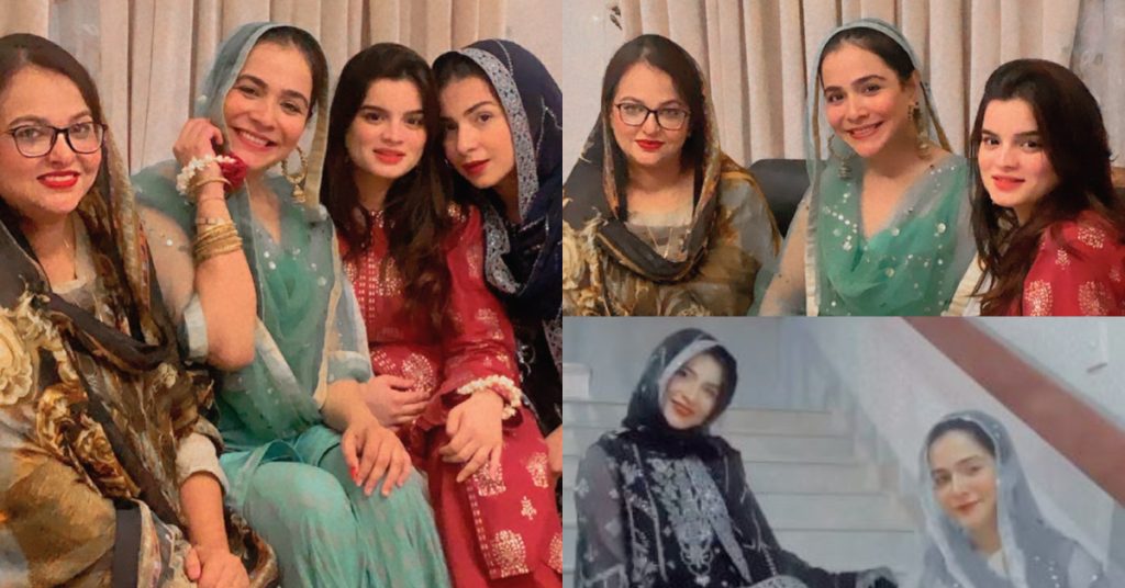 Humaima Malik Celebrate Eid Milad-un-Nabi With Family