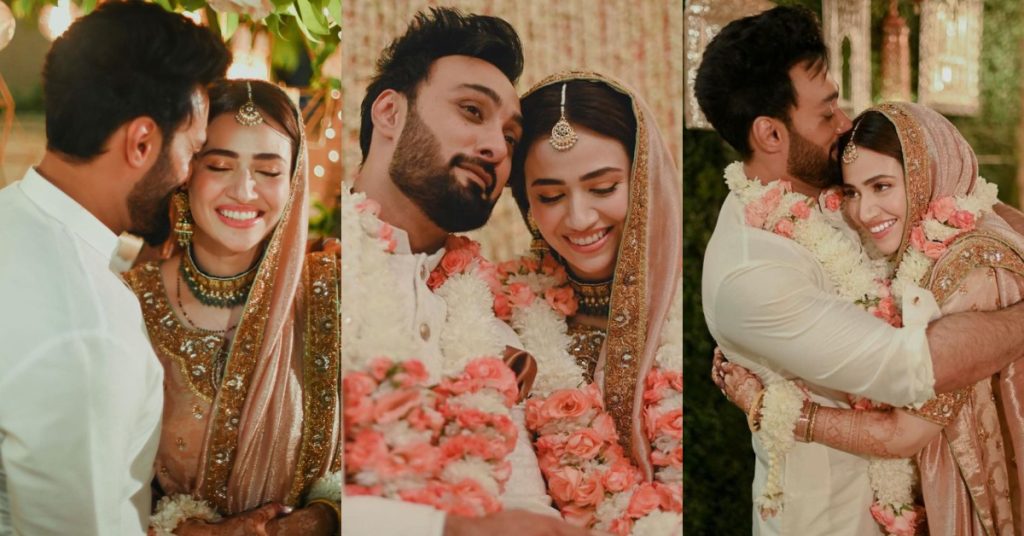 Sana Javed And Umair Jaswal's First Wedding Anniversary - Celebrities Wishes