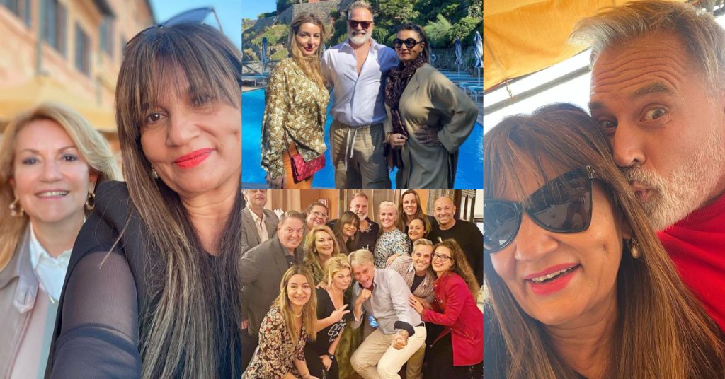 Frieha Altaf Vacationing With Friends In Italy