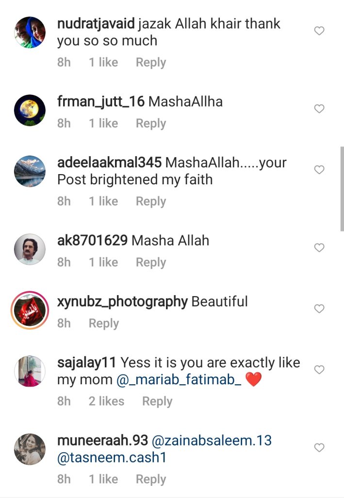 Internet Admires the Act of Maria B Reciting Surah Kahaf