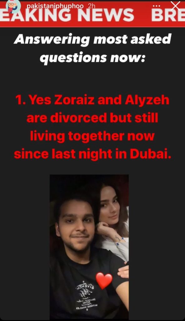 Alyzeh Gabol And Zoraiz Malik's Story Takes A Shocking Turn