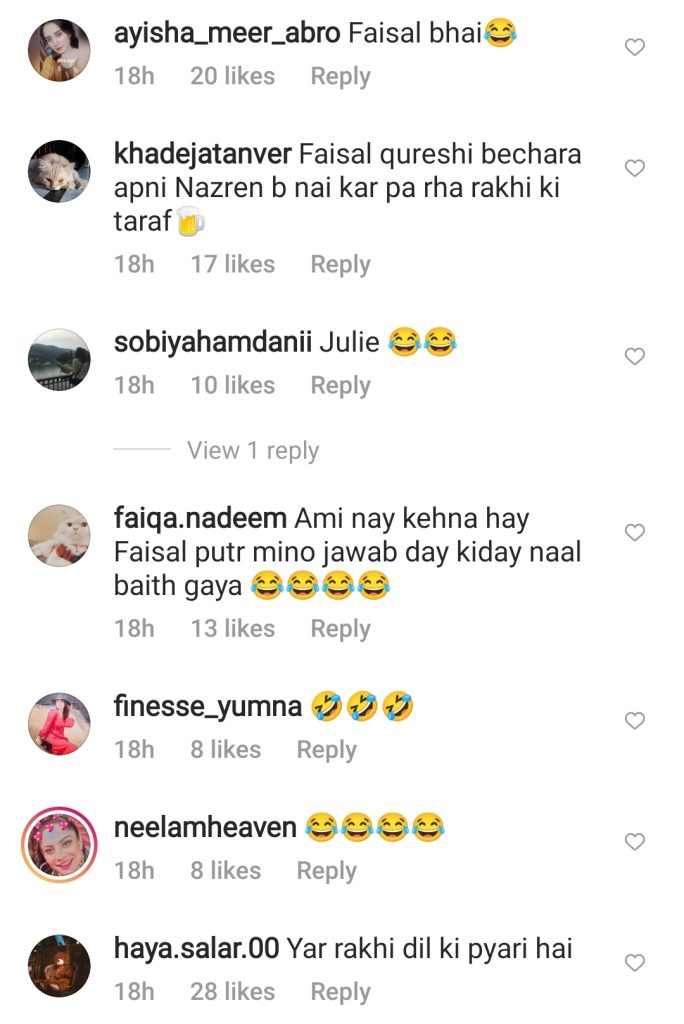 Public Reaction On Faysal Quraishi's Picture With Rakhi Sawant