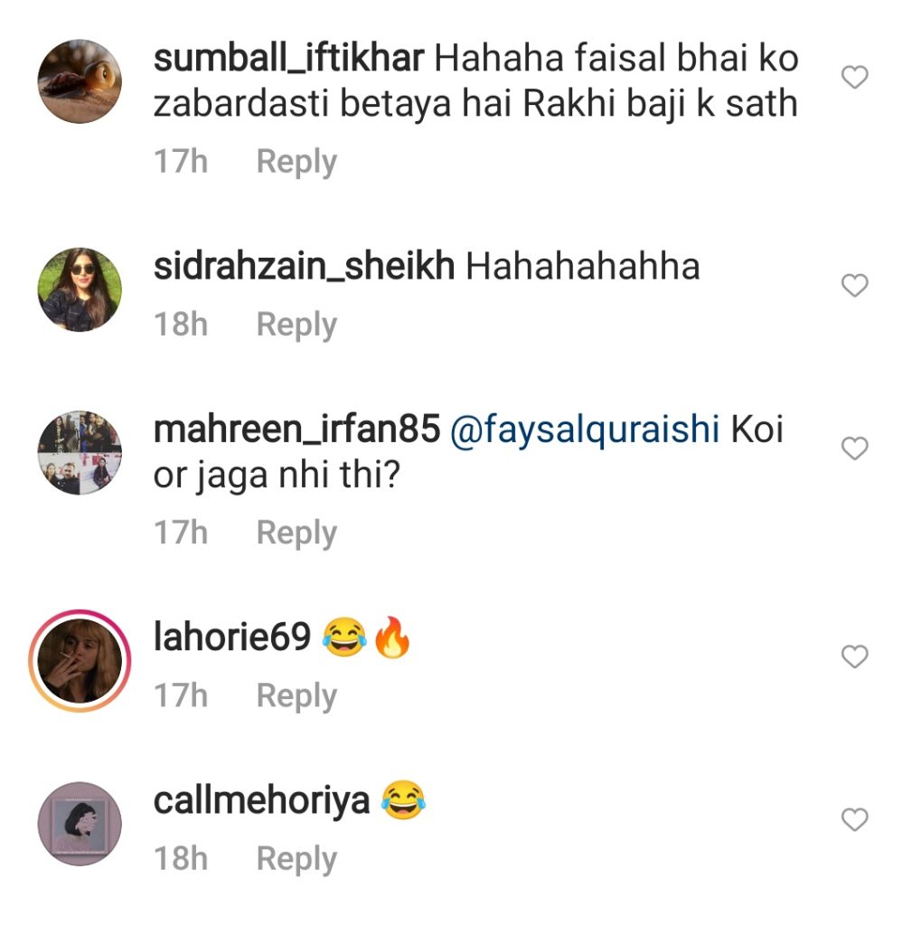 Public Reaction On Faysal Quraishi's Picture With Rakhi Sawant