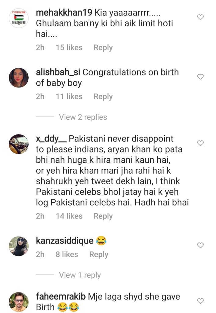 Netizens Are Angered on Hira Mani's Statement On Aryan Khan