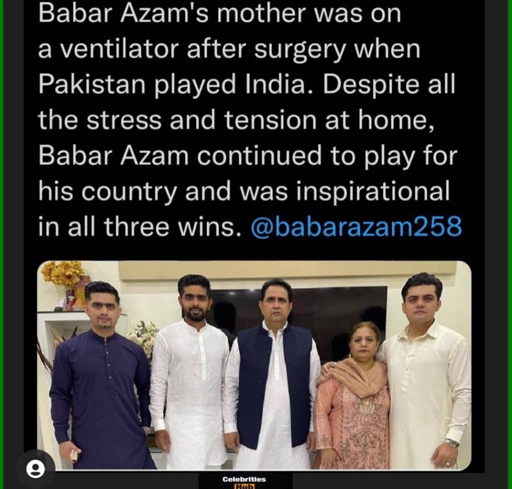 Babar Azam's Father Opened Up About The Difficult Time They Are Going Through