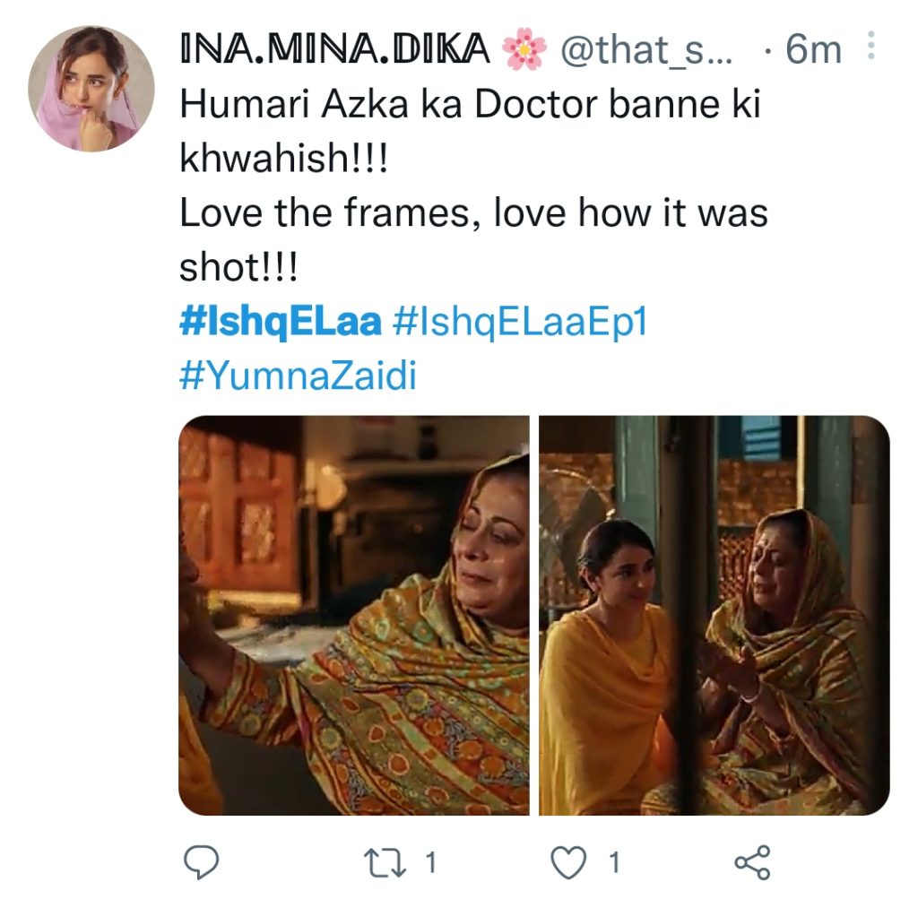 Ishq e Laa Episode 1 Public Reaction