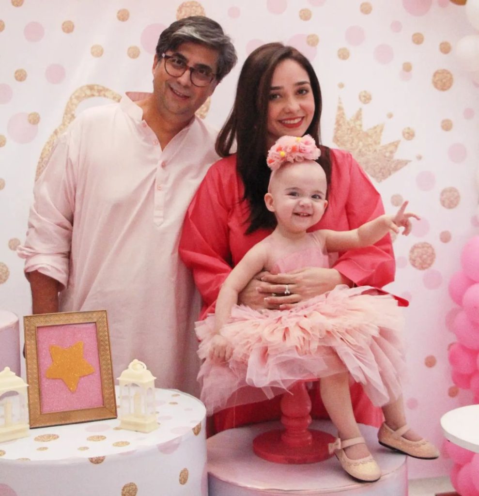Adorable Pictures From Juggun Kazim Daughter's First Birthday
