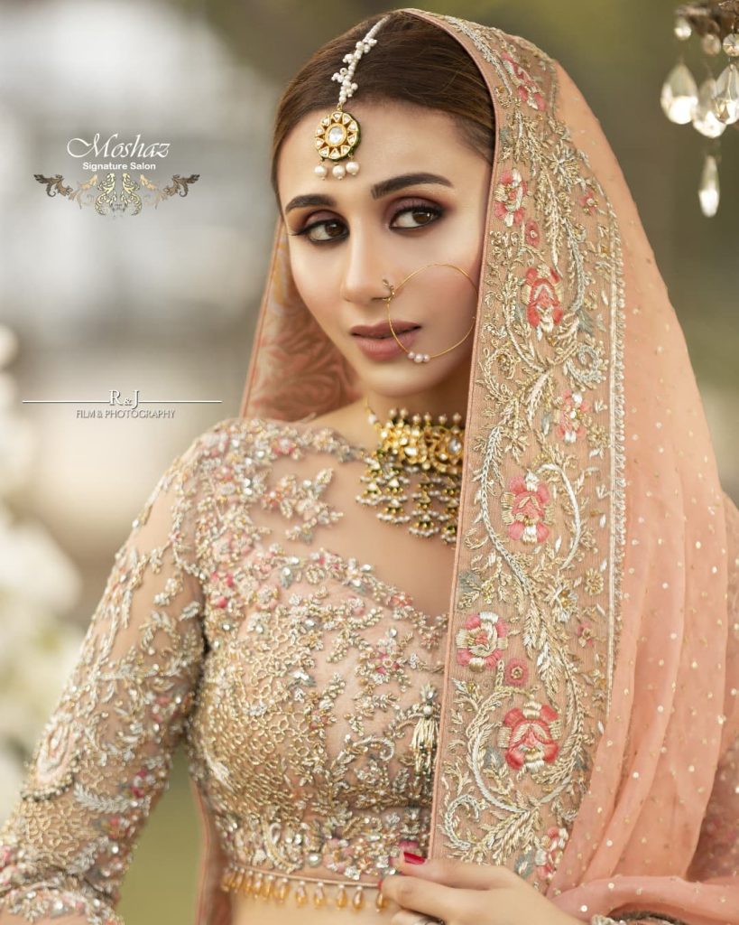 Mashal Khan Embodies Ethereal Charm In Her Latest Bridal Shoot