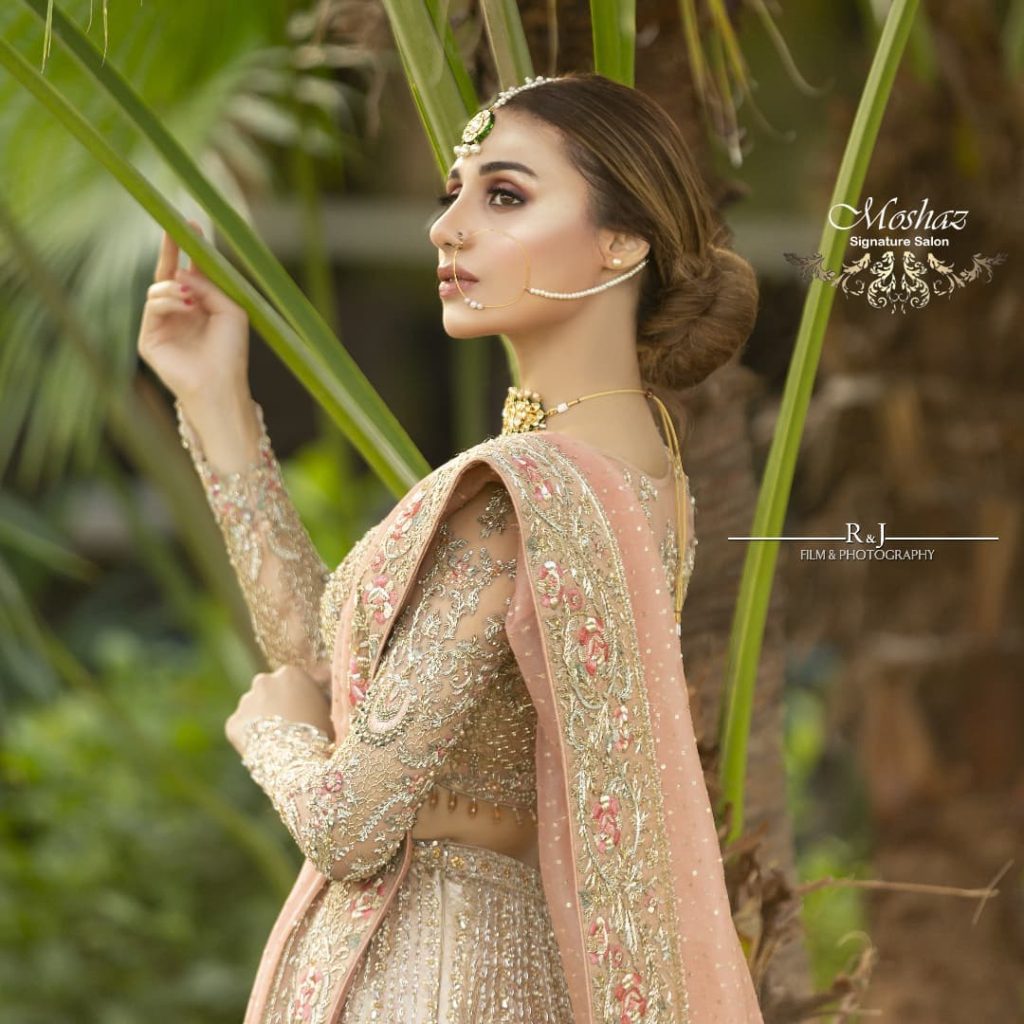 Mashal Khan Embodies Ethereal Charm In Her Latest Bridal Shoot