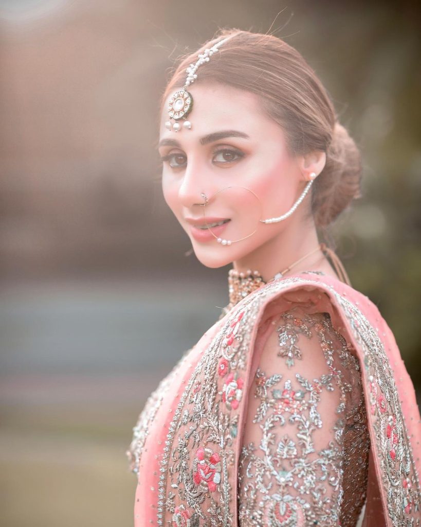 Mashal Khan Embodies Ethereal Charm In Her Latest Bridal Shoot