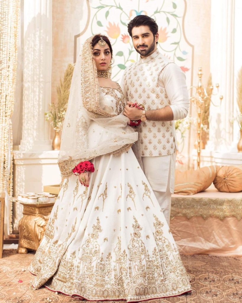 Charming Pictures Of Muneeb Butt And Alizeh Shah From Their Latest Shoot