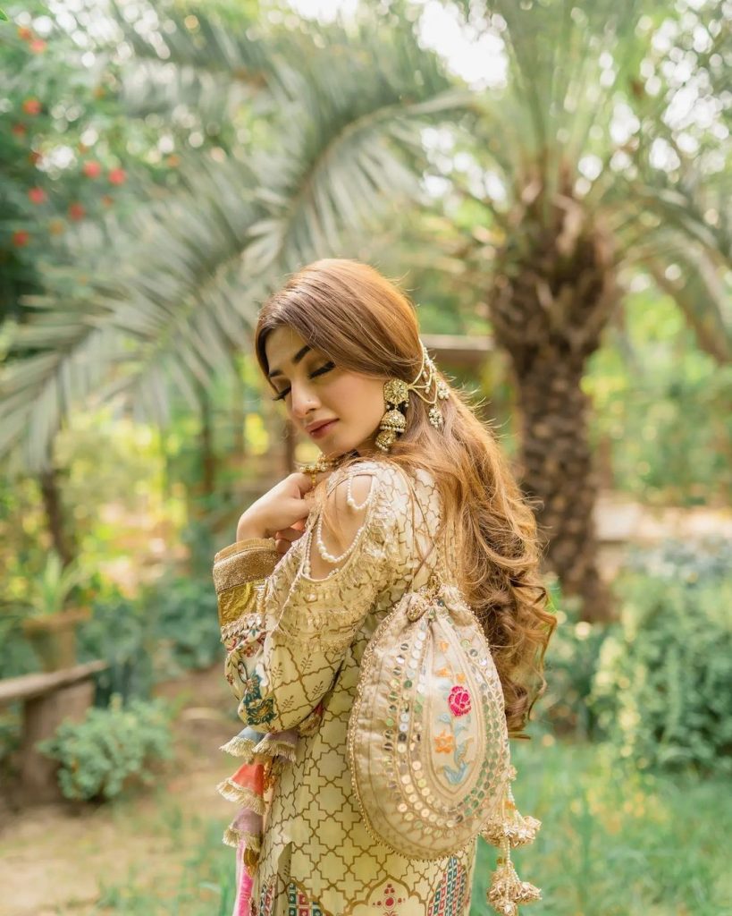 Zahra Ahmad's Latest Formal Collection'21 Featuring Nawal Saeed