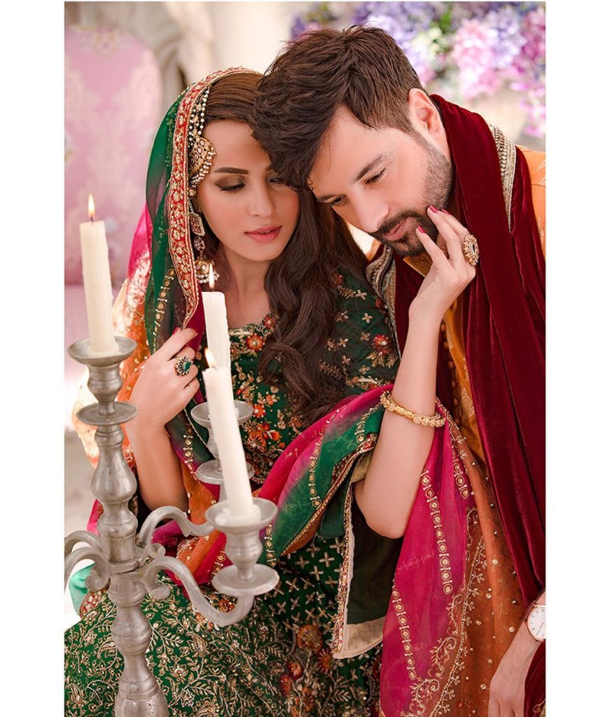 Ravishing Pictures Of Nimra Khan And Mikal Zulfiqar From Their Recent Shoot