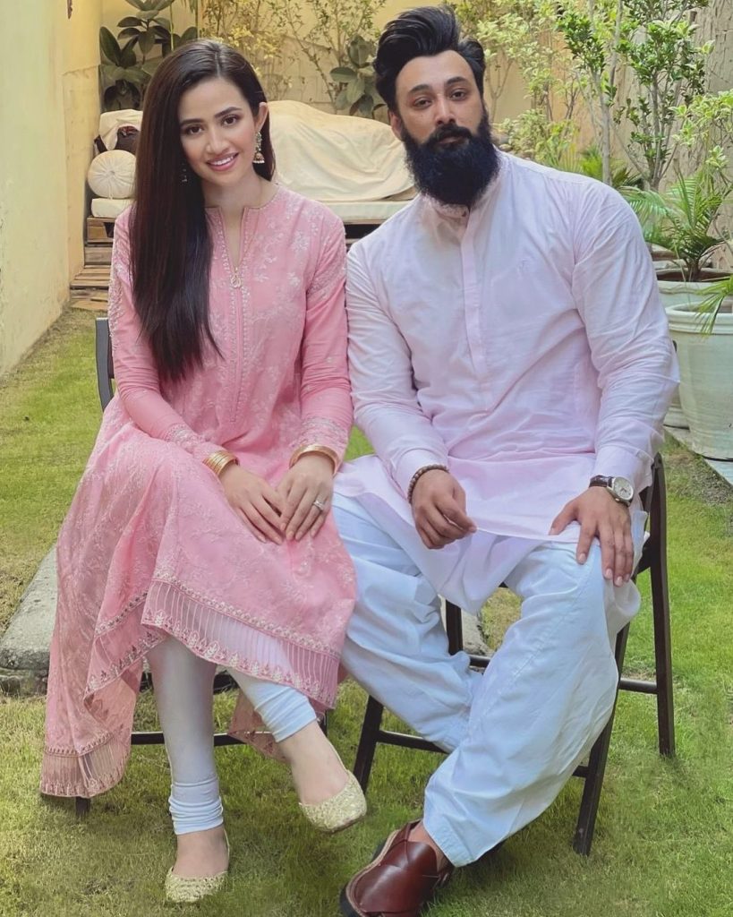 Sana Javed And Umair Jaswal's First Wedding Anniversary - Celebrities Wishes