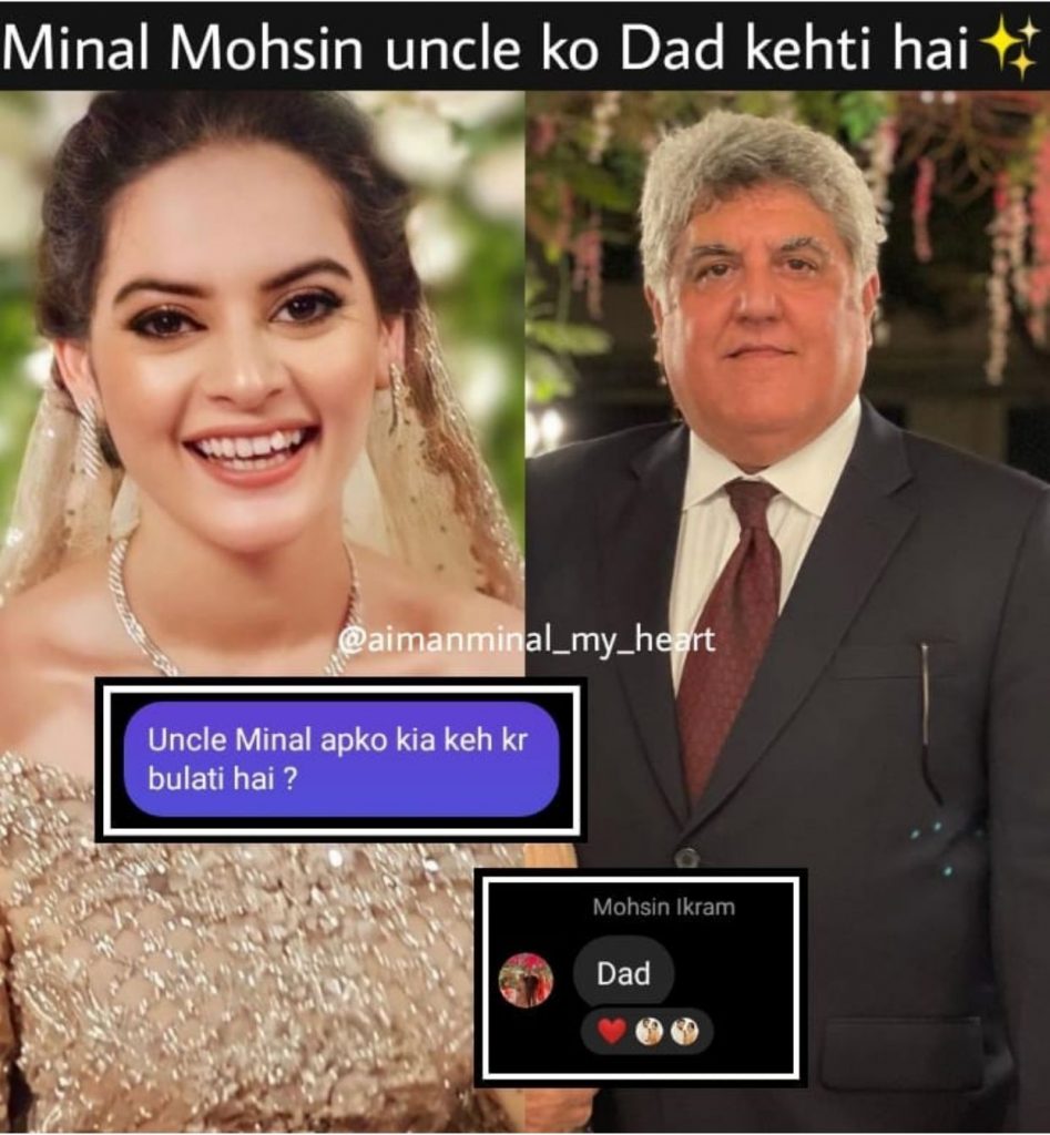 Minal Khan Father in Law's Befitting Response To Trolls