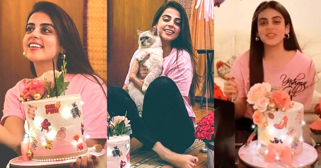 Yashma Gill Celebrating Her Birthday - Adorable Pictures