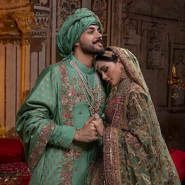 Aima Baig And Shahbaz Shigri Pair Up For A Bridal Shoot