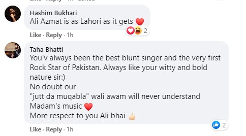 Ali Azmat Clarifies His Statement Regarding Madam Noor Jahan