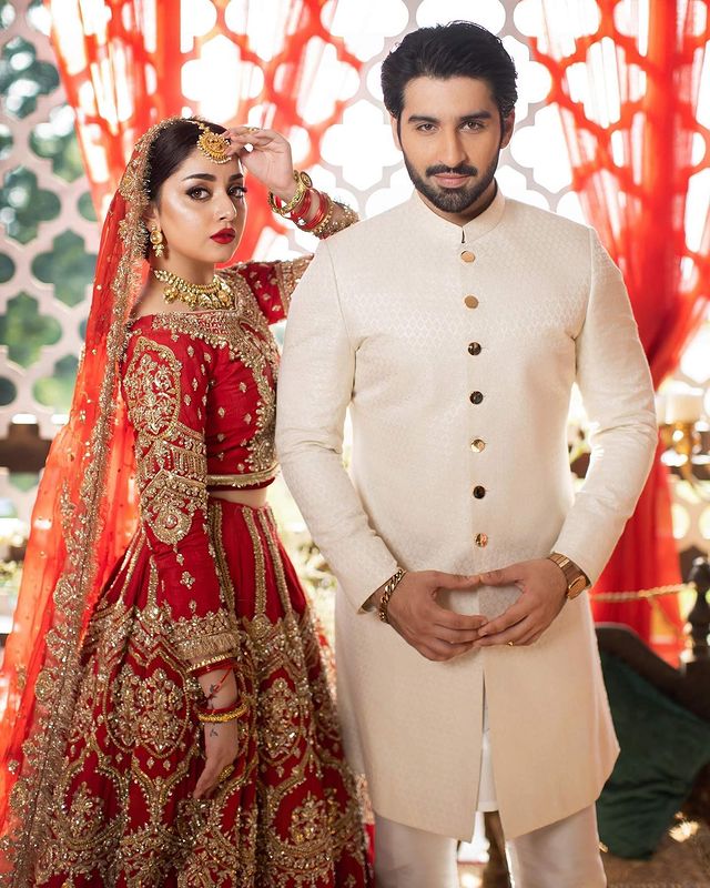 Alizeh Shah And Muneeb Butt Pair-Up For A Bridal Shoot