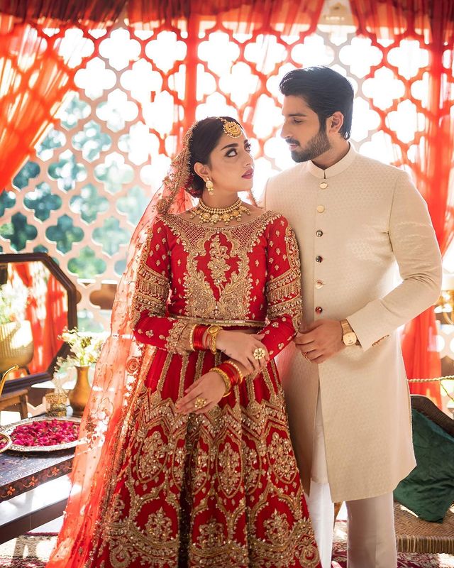 Alizeh Shah And Muneeb Butt Pair-Up For A Bridal Shoot